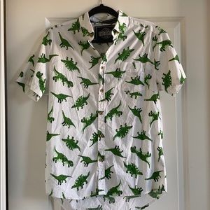 Dinosaur Button Down